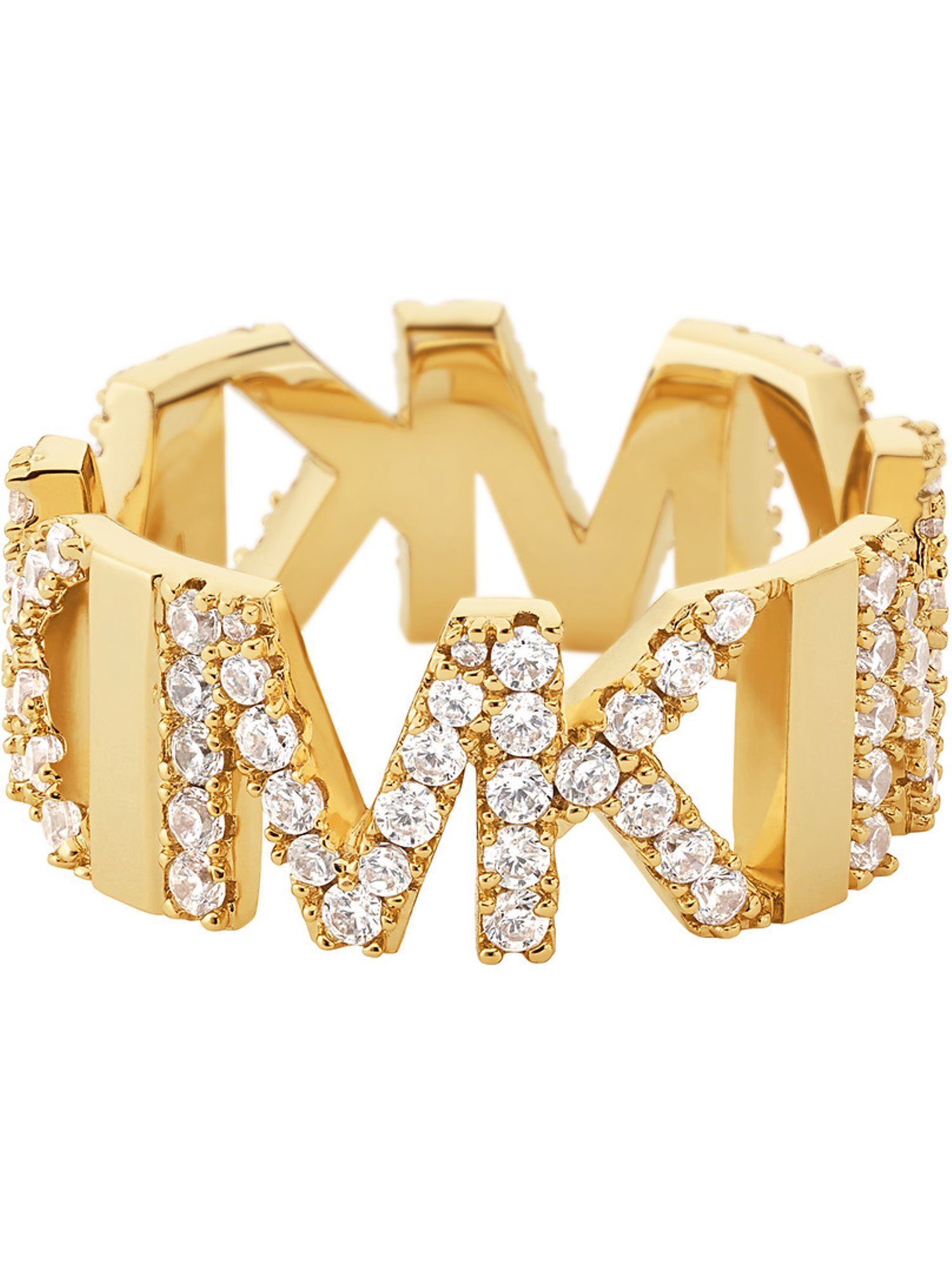 MICHAEL KORS Fingerring Michael Kors Damen-Damenring Metall Zirkonia, Zirkonia