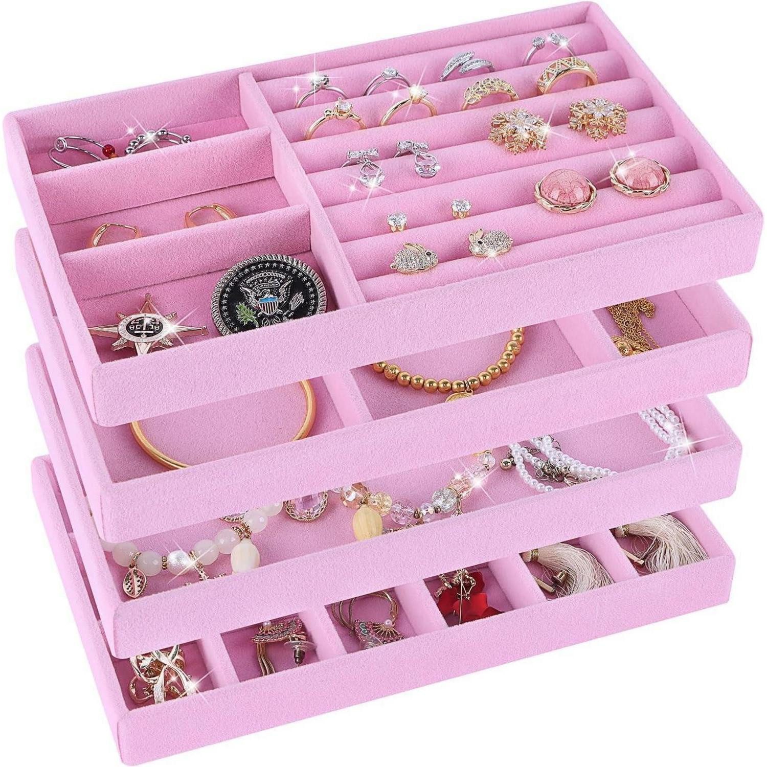 LuxusKollektion Schmuckset Schmuckaufbewahrung Schmucktabletts Ohrringe Arm günstig online kaufen