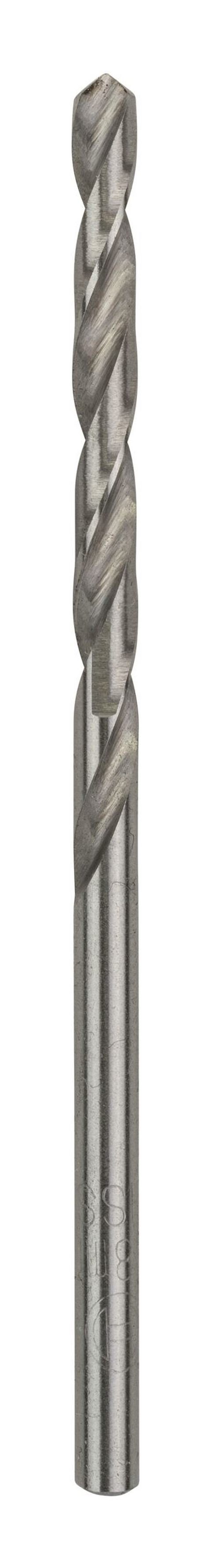 BOSCH Metallbohrer, (10 Stück), HSS-G (DIN 338) - 3,8 x 43 x 75 mm - 10er-Pack