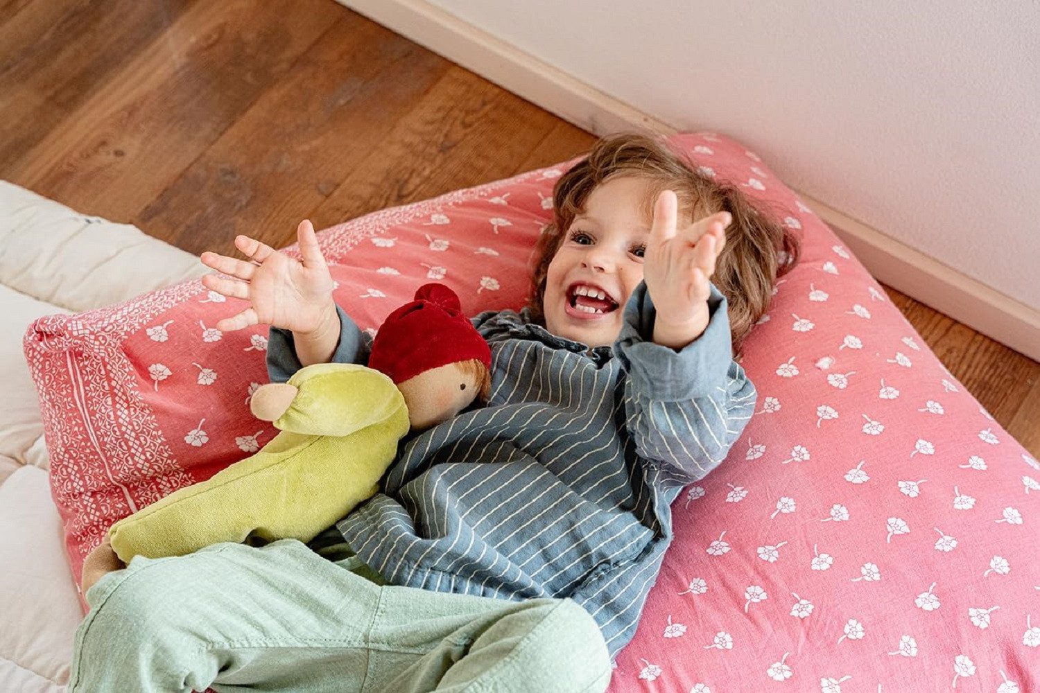 Käthe Kruse Babypuppe Waldorf Puppe Spielpuppe Dolly NANA 35 cm neu