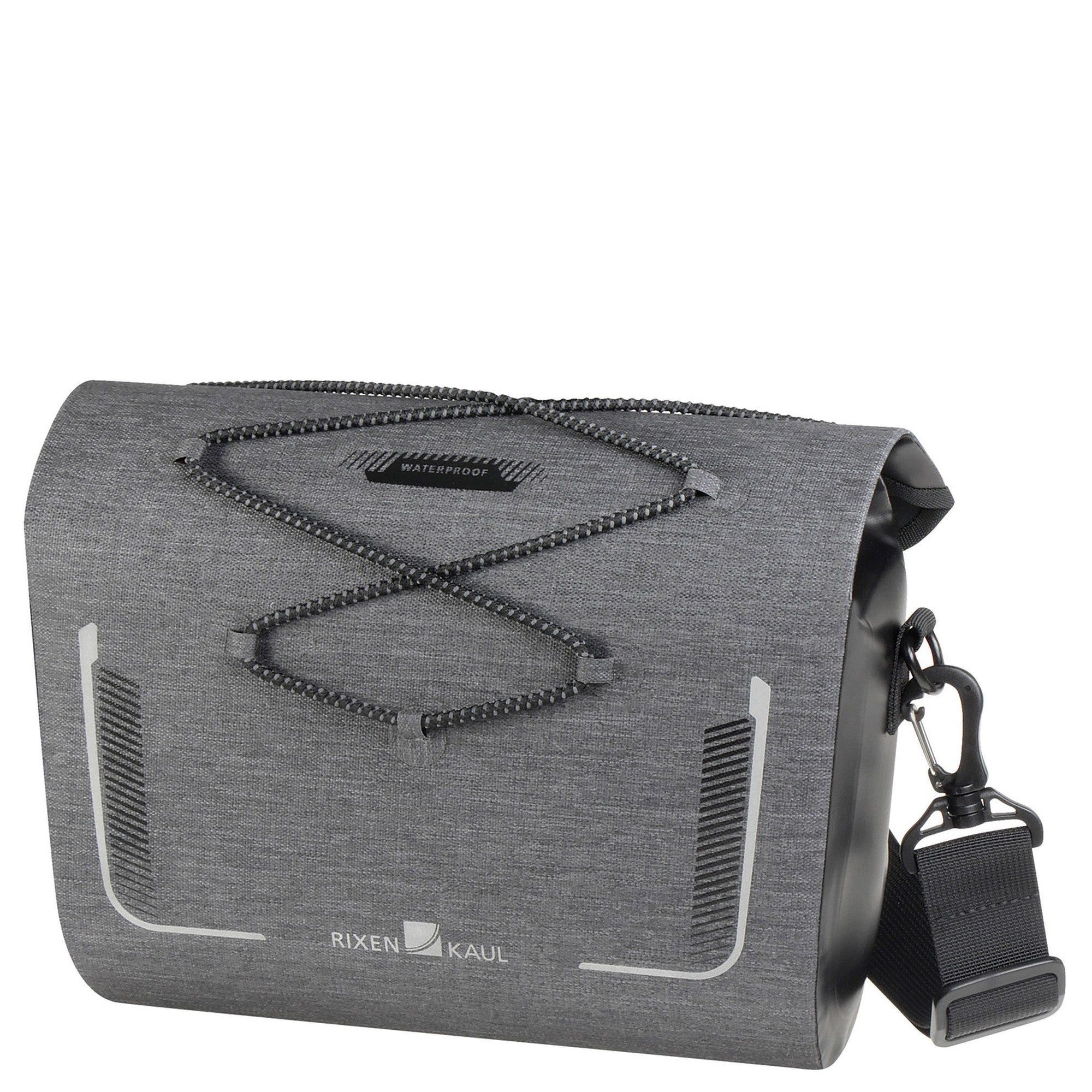 Fahrradtasche Baggy Waterproof - Lenkertasche 29.5 cm (grau)