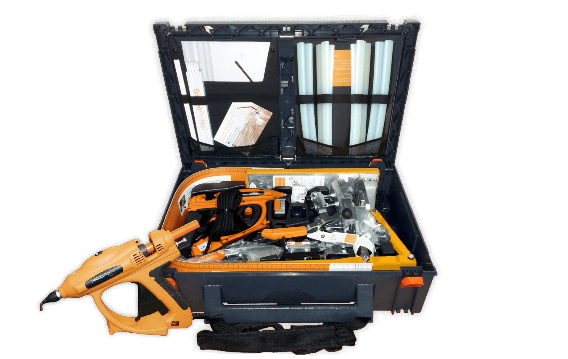 Döllken Profiles GmbH Verlegeset Инструментkofferset 3 - Stanze, Schere, HKP2.0, Streifen