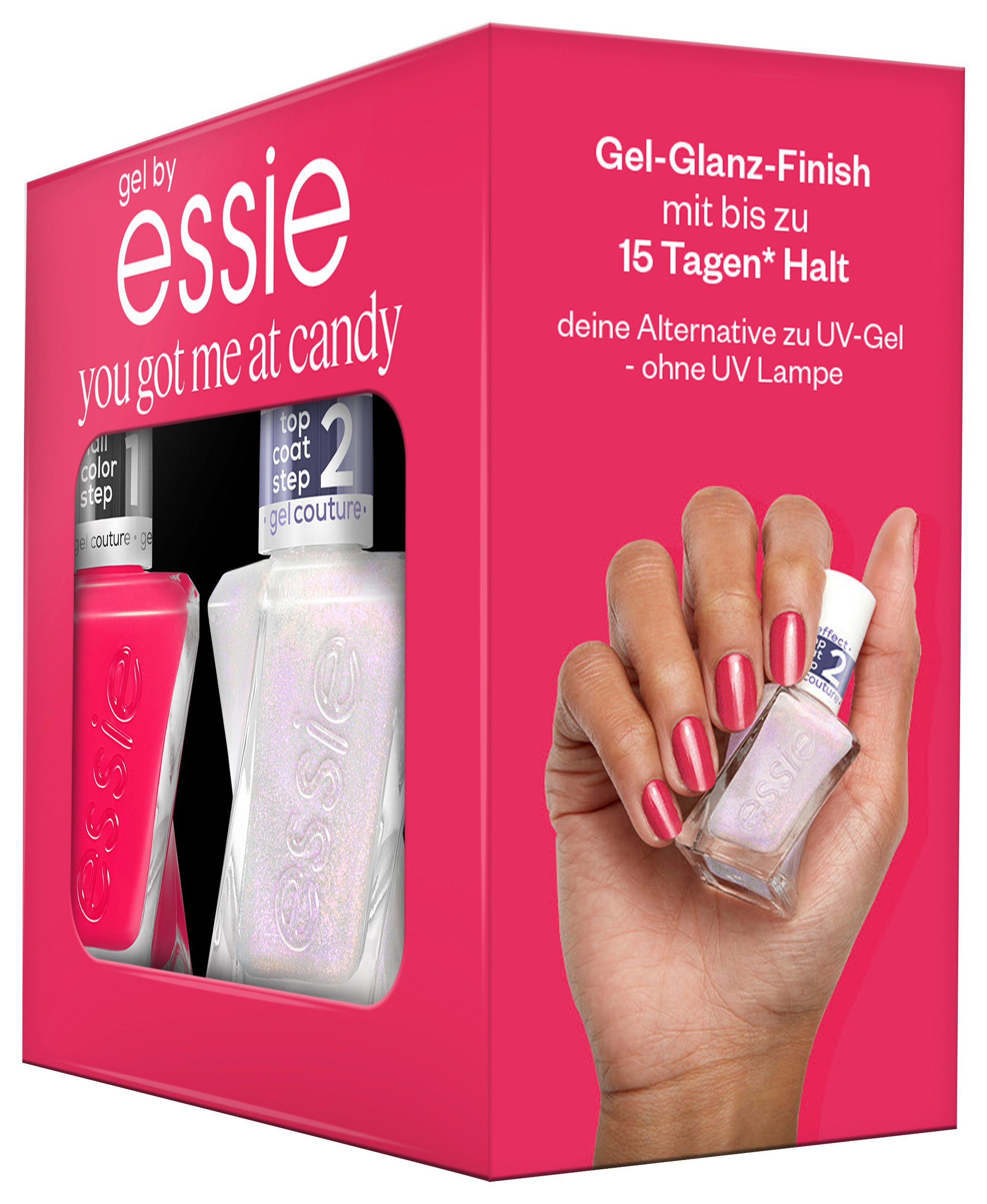 essie Nagellack-Set GEL COUTURE SET, 2-tlg., mit natürlichen Inhaltsstoffen – Bild 5 von 5