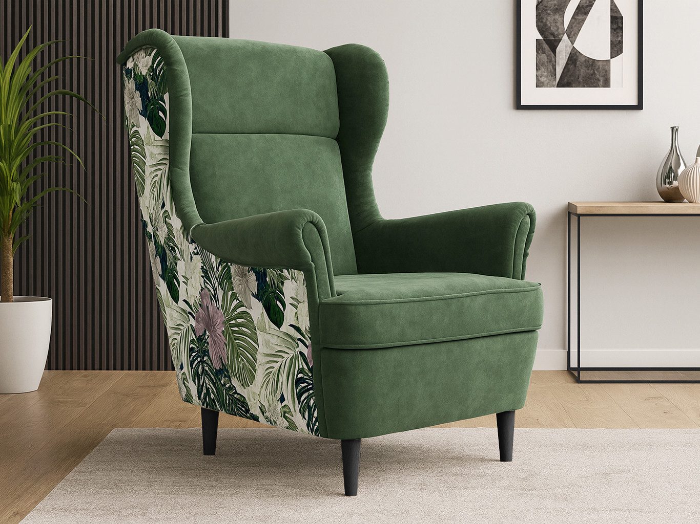 Beautysofa Крісла Havana im skandinavischen Stil (hoher Rückenlehne & modernem Design), 4 trendige Farben zur Auswahl