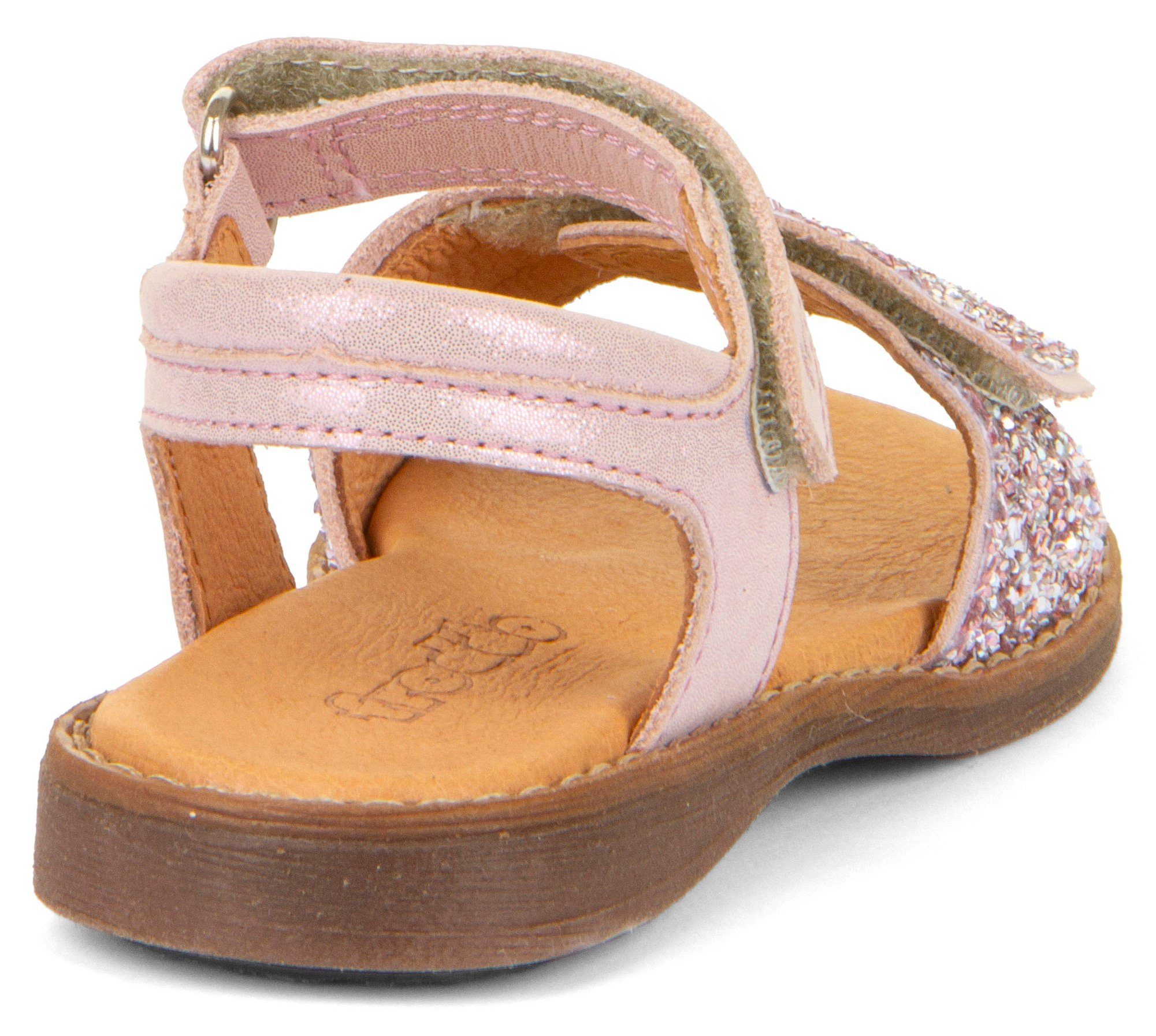 froddo® Lore Sparkle Sandale Sommerschuh, Klettschuh, Sandalette, mit zwei Klettverschlüsse