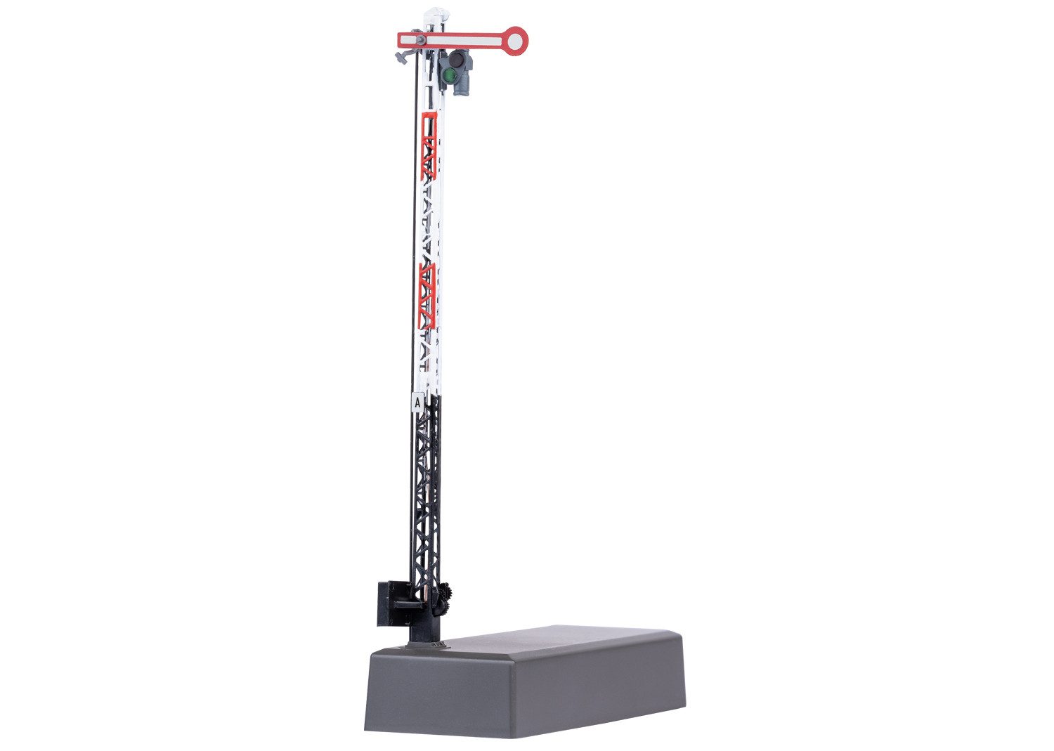 Märklin Modelleisenbahn-Signal Hauptsignal mit Gittermast (Hp 0 / Hp 1) - 70396, Spur H0