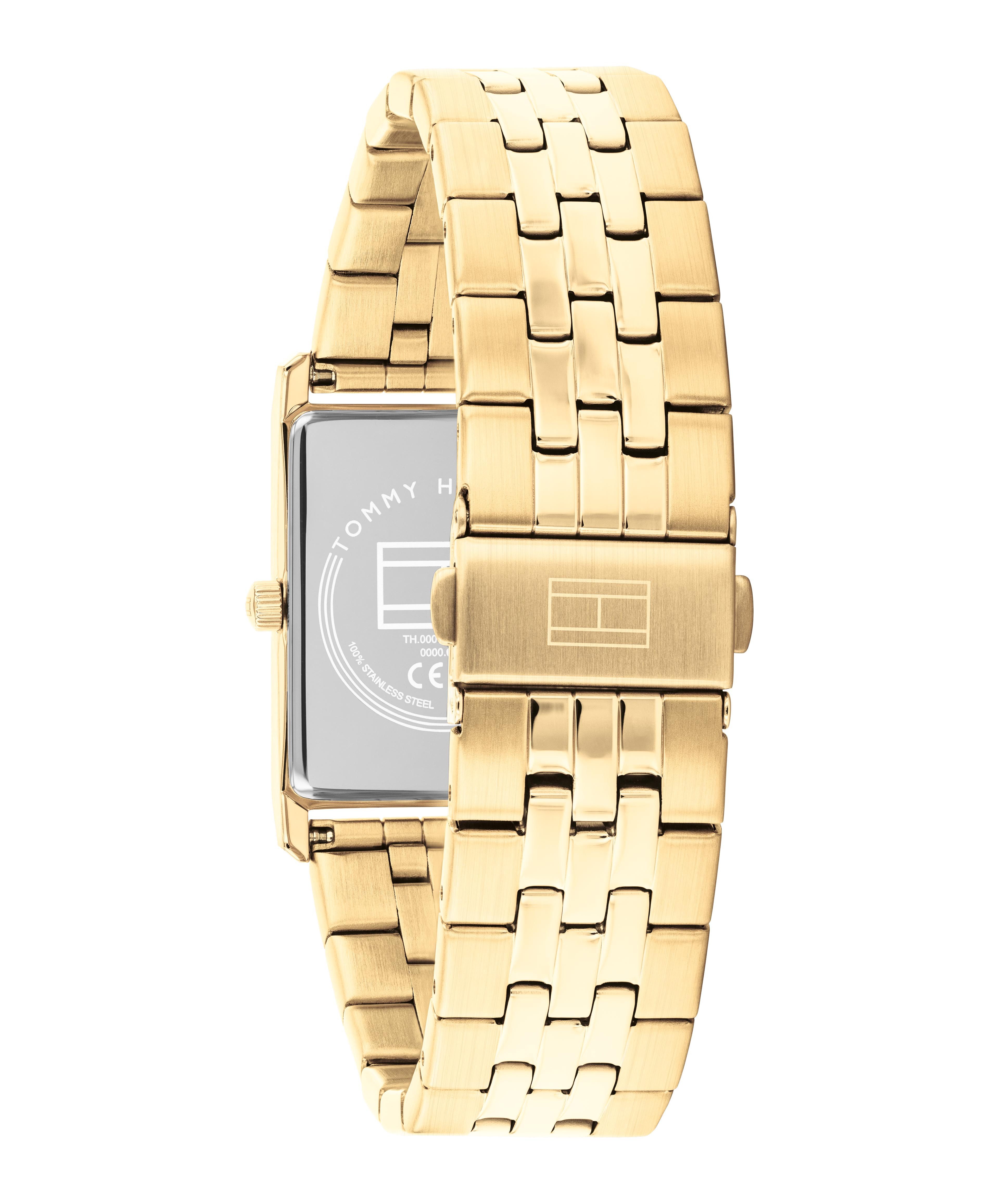Tommy Hilfiger Quarzuhr Ben 1710784, Armbanduhr, Herrenuhr, Edelstahlarmband, analog
