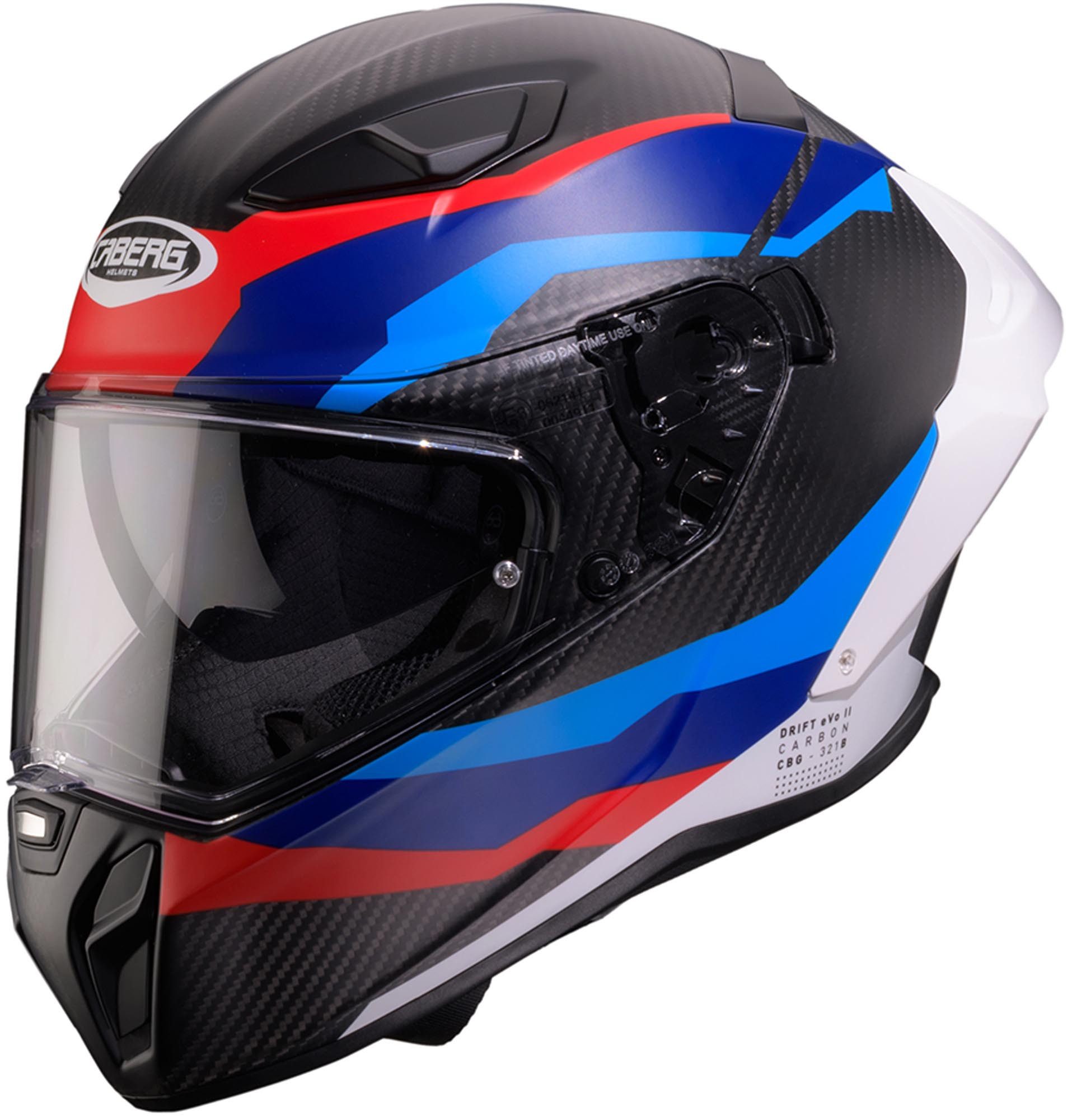 Motorradhelm Drift Evo II Carbon Msport Helm
