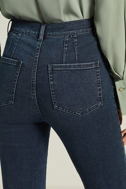 Next Push-up-Jeans Lift, Slim & Shape-Bootcut-Jeans mit Knopf (1-tlg)