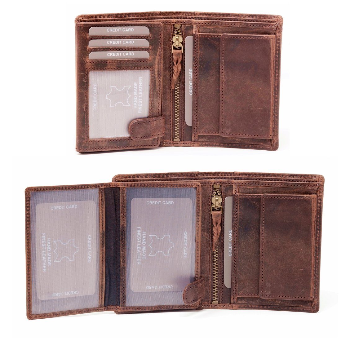 SHG Geldbörse ◊ Herren Geldbörse Leder Portemonnaie Brieftasche Geldbeutel günstig online kaufen