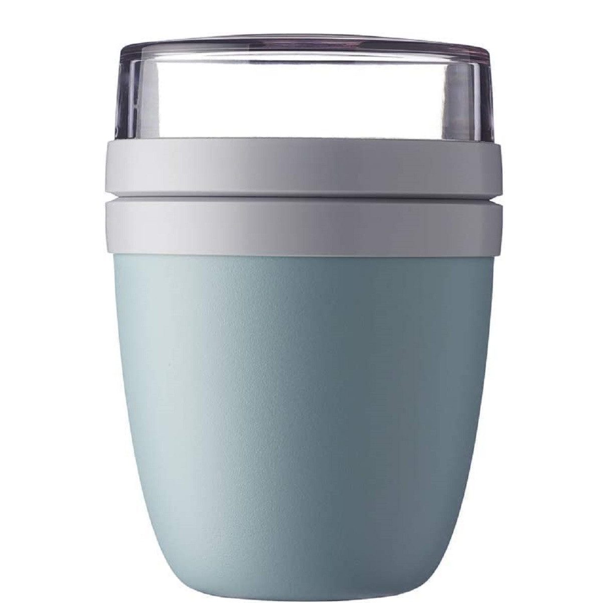 Mepal Lunchbox Lunchpot Ellipse Nordic Green 500 ml bis 700 ml To Go Becher, Geeignet für Tiefkühler, Mikrowelle und Spülmaschine