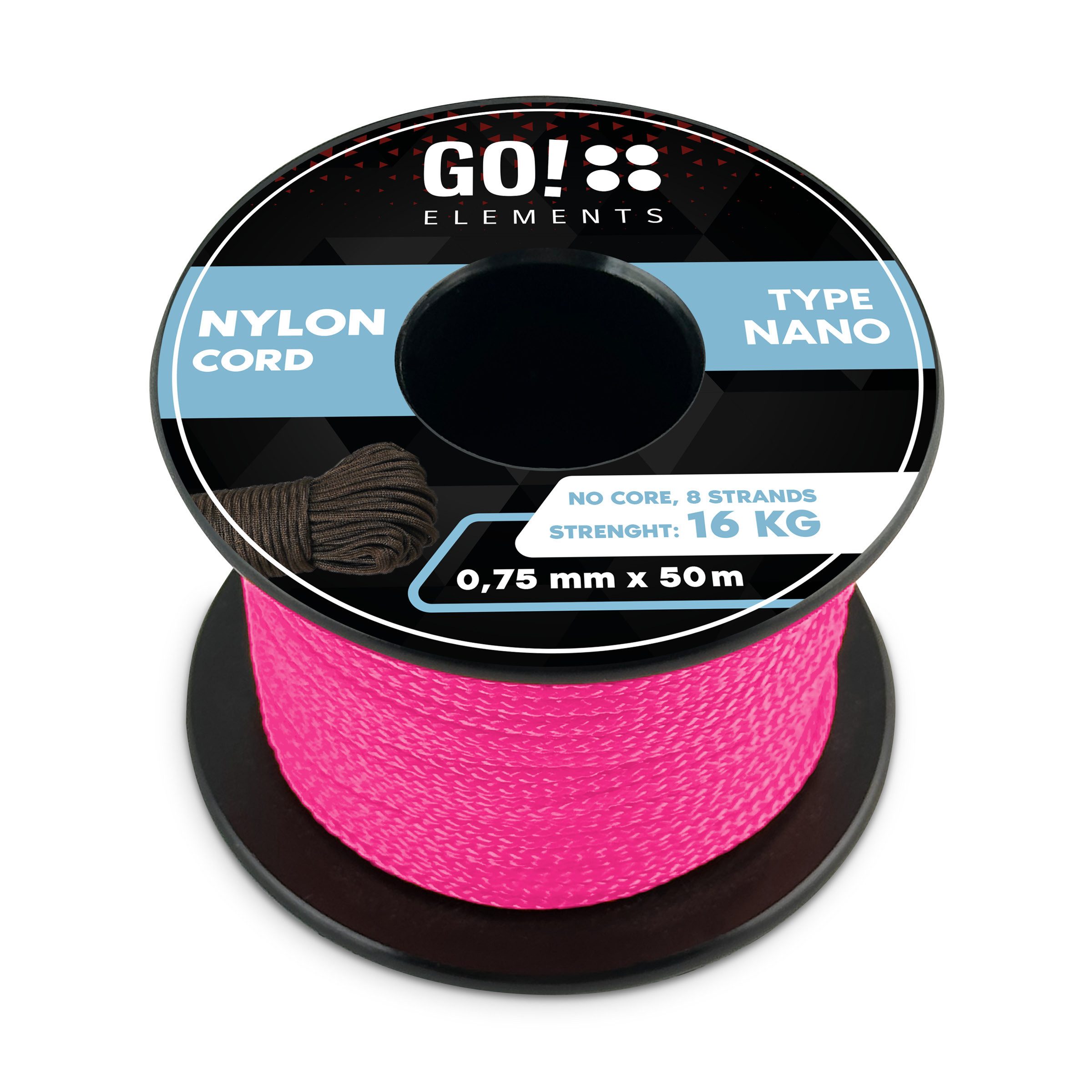 GO!elements Nano Cord - 0,75mm Seil