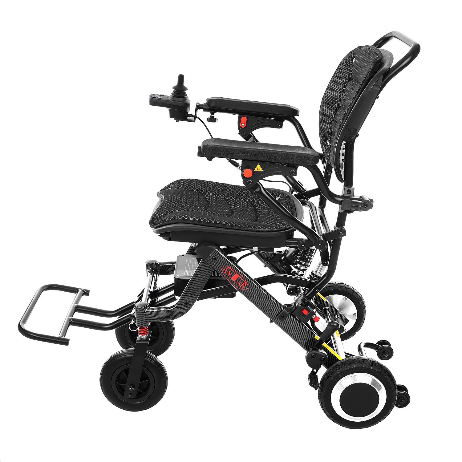 Elektromobil Elektro Carbon Faltrollstuhl Leicht Rollstuhl Rollator bis 120 kg