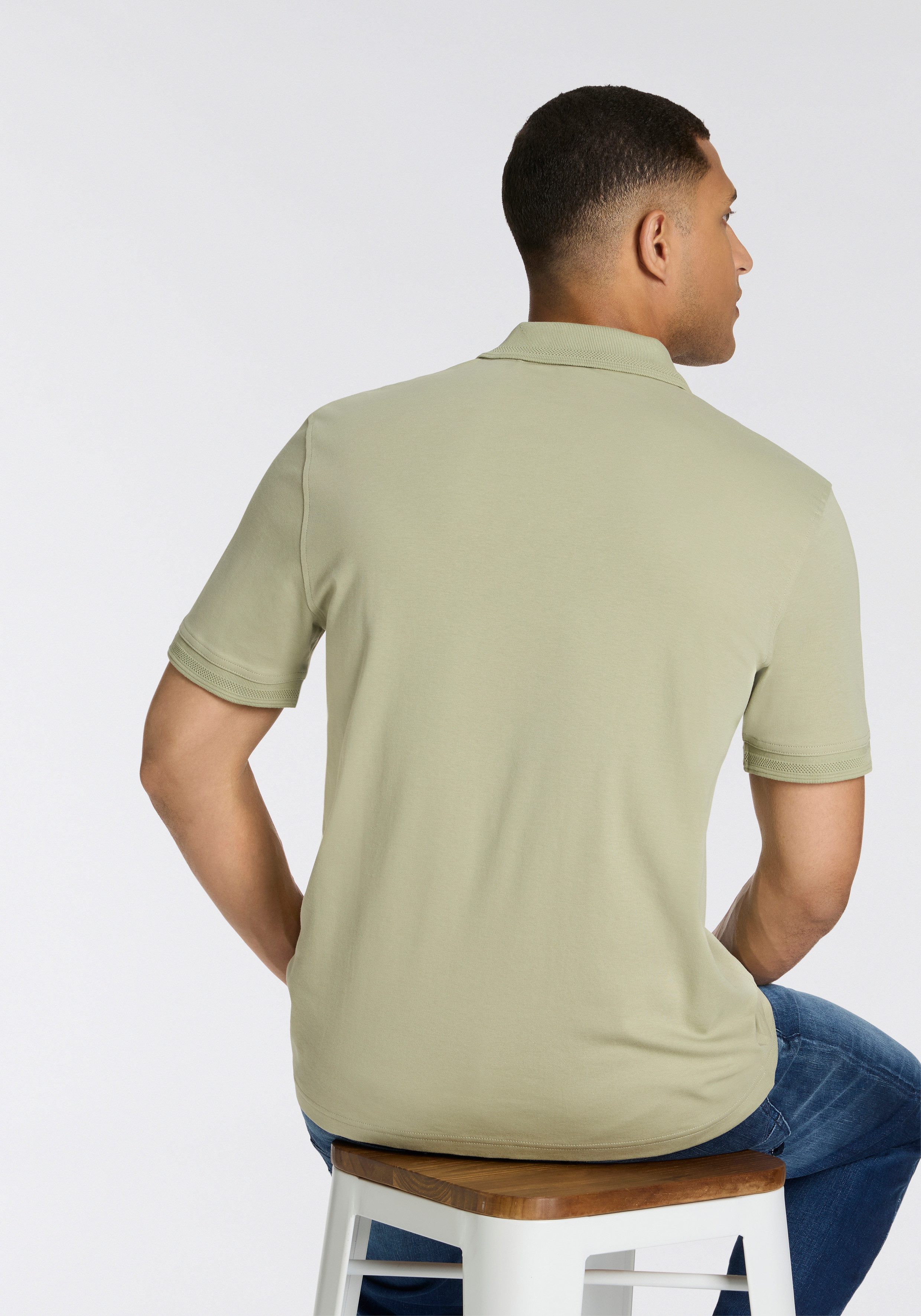 BOSS ORANGE Poloshirt Pe Interlock aus Baumwoll-Piqué mit Logo-Print Regula günstig online kaufen