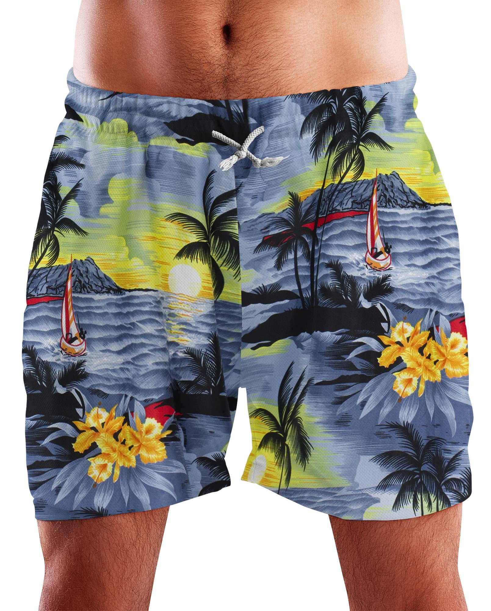 King Kameha Badeshorts Surf Funky Hawaii günstig online kaufen