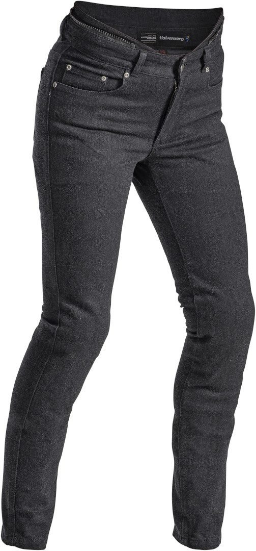 Halvarssons Motorradhose Nyberg Damen Motorrad Jeans Knieprotektoren enthalten