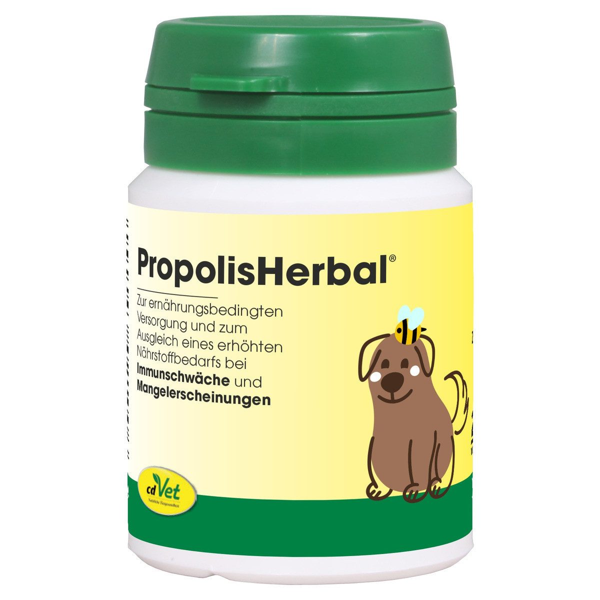cdVet PropolisHerbal 15 g, Nahrungsergänzungsmittel für: Hund