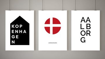 NORDIC WORDS Poster Haus Kopenhagen