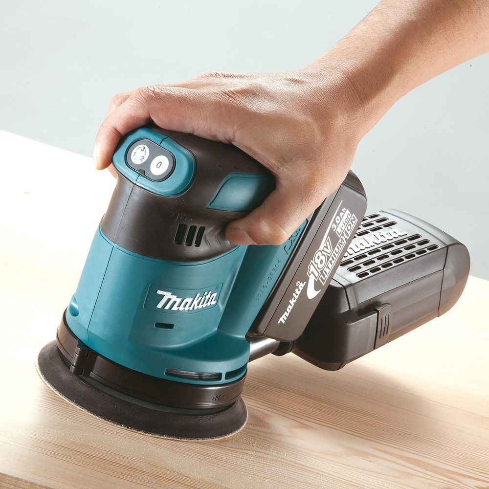 Makita Akku-Exzenterschleifer DBO180ZJ, (1 tlg) günstig online kaufen