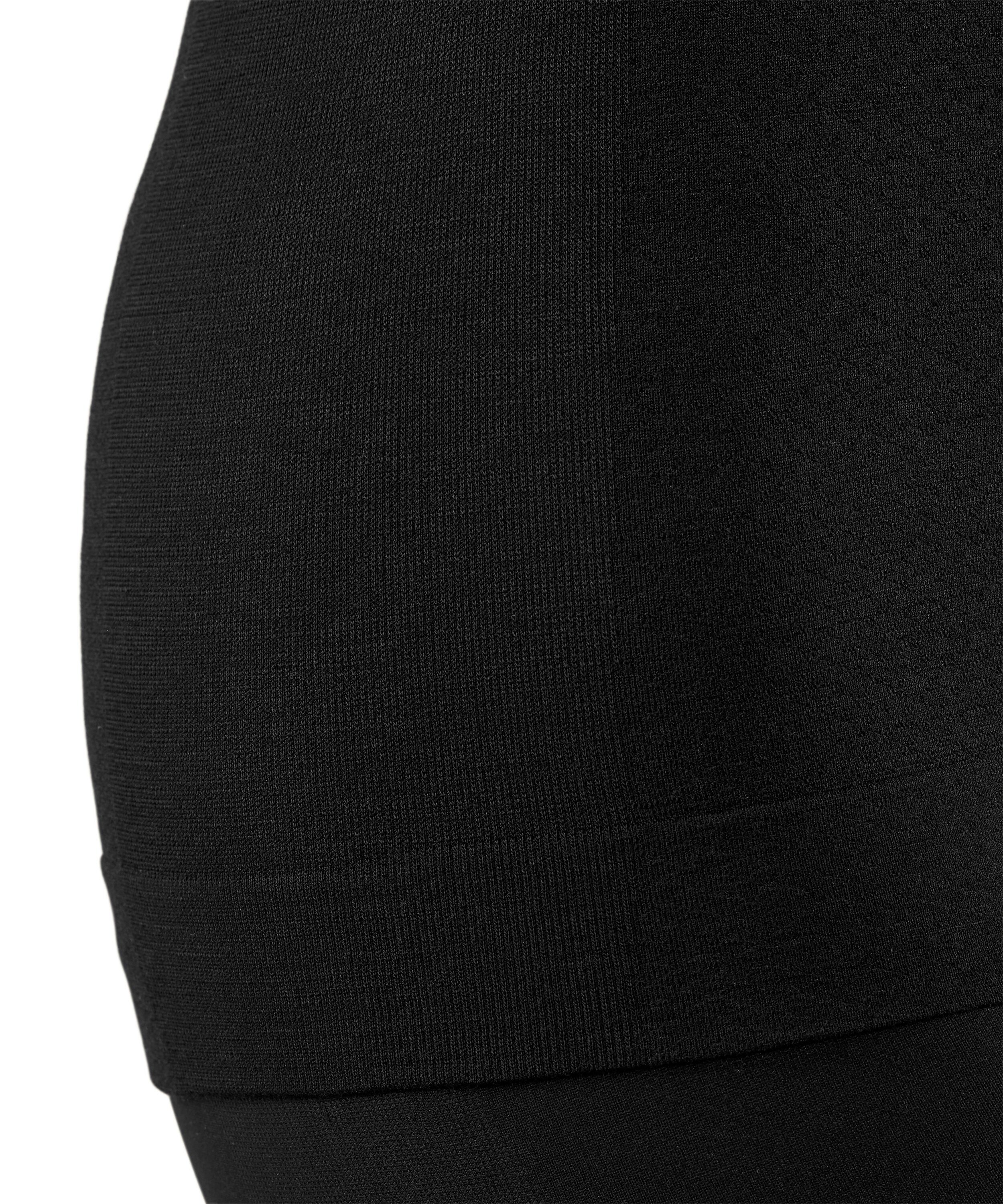 FALKE Funktionsshirt Wool-Tech Light (1-tlg) Merinowolle black kalte für (3000) Temperaturen aus bis warme