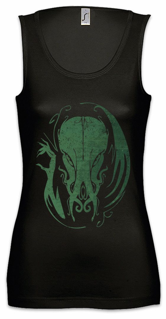 Tanktop Cthulhu VIII Ärmelloses Damen T-Shirt Call Monster Horror Arkham H. P.