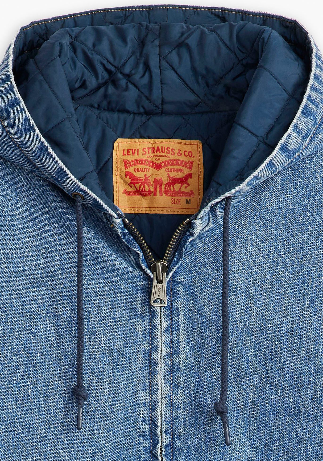 Levi's® Jeansjacke mit Kapuze