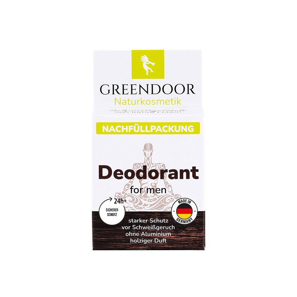 GREENDOOR Deo-Stift Deodorant Nachfüllpackung for men