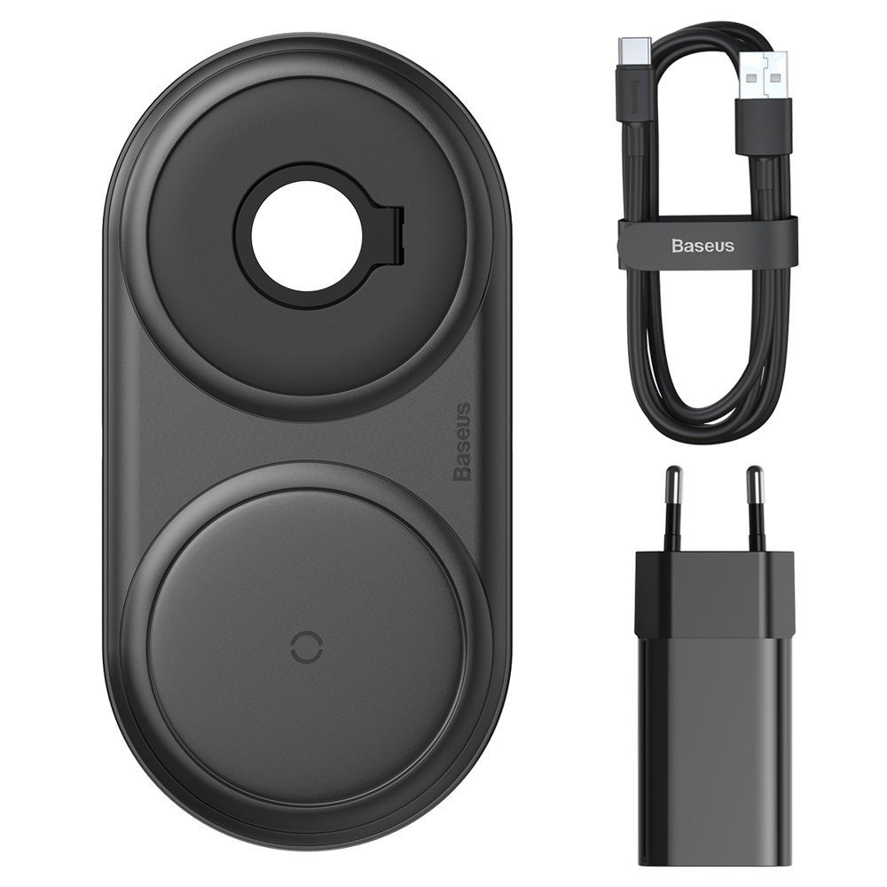 Baseus Qi Wireless Charger Ladegerät 10W + USB Typ C Kabel 3A 1M Wireless Charger
