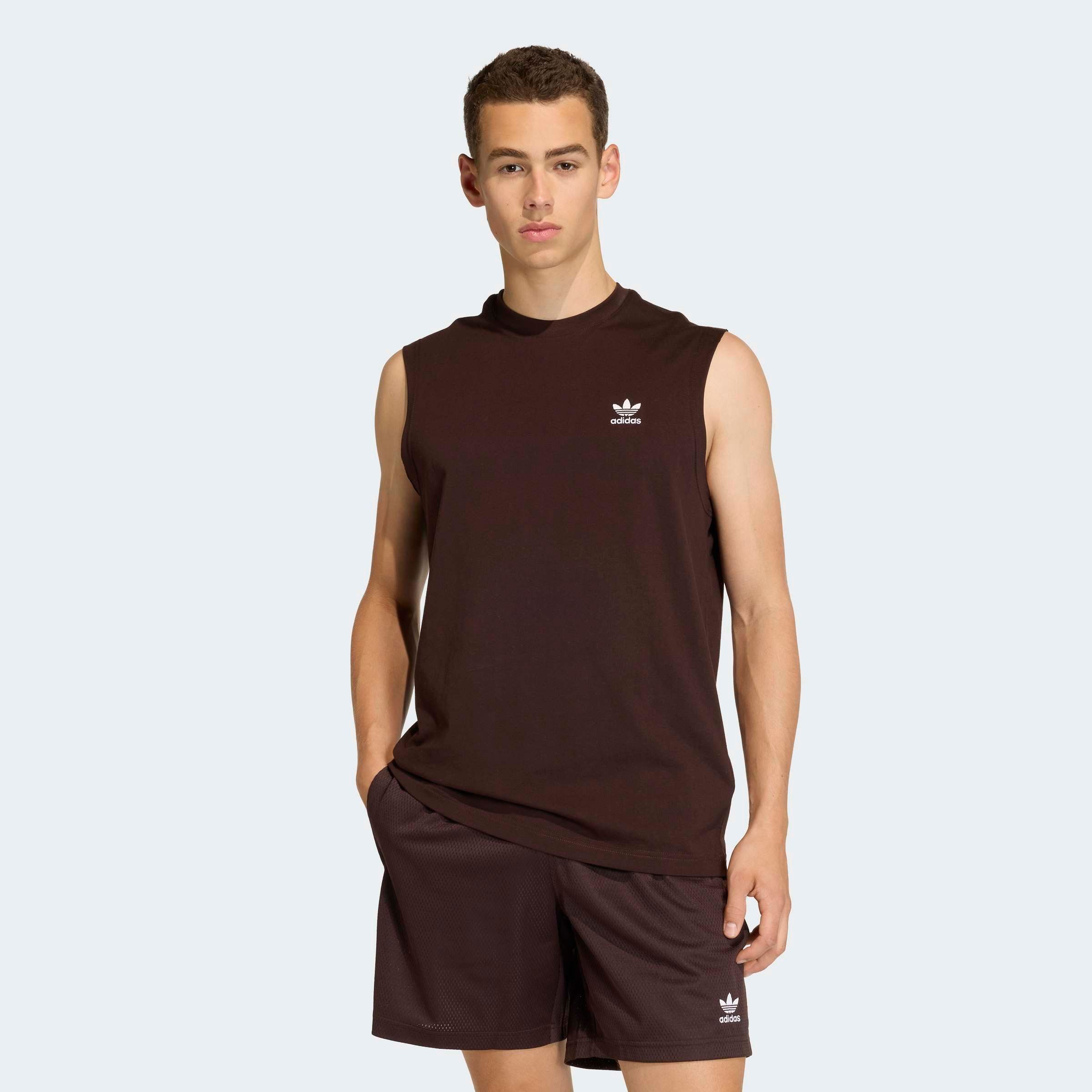 adidas Originals Tanktop TREFOIL ESSENTIALS, ÄRMELLOS günstig online kaufen