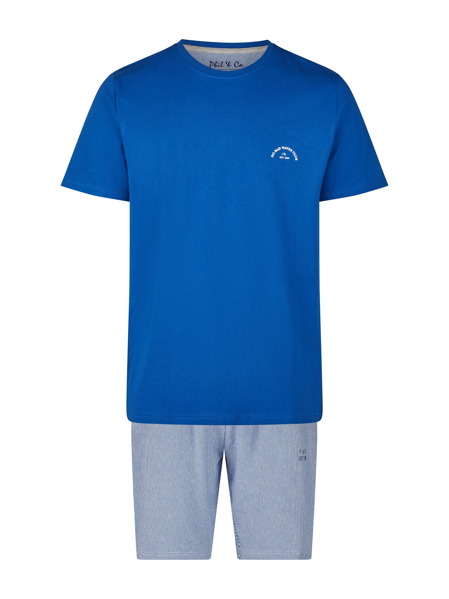 blau-weiß