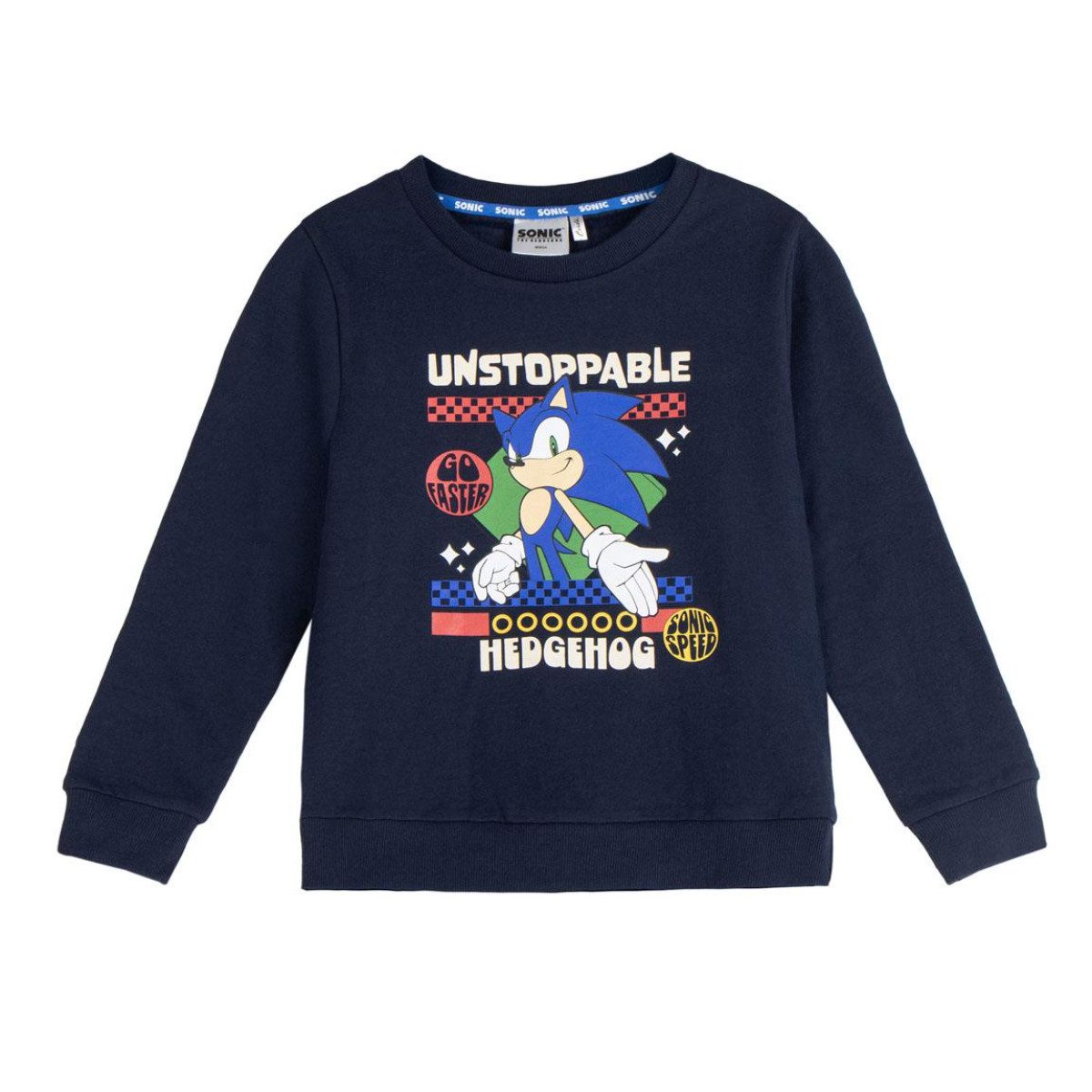 Cerda Sweatshirt Sonic The Hedgehog Sweatshirt – Kinder Pullover, Freizeit Sweater