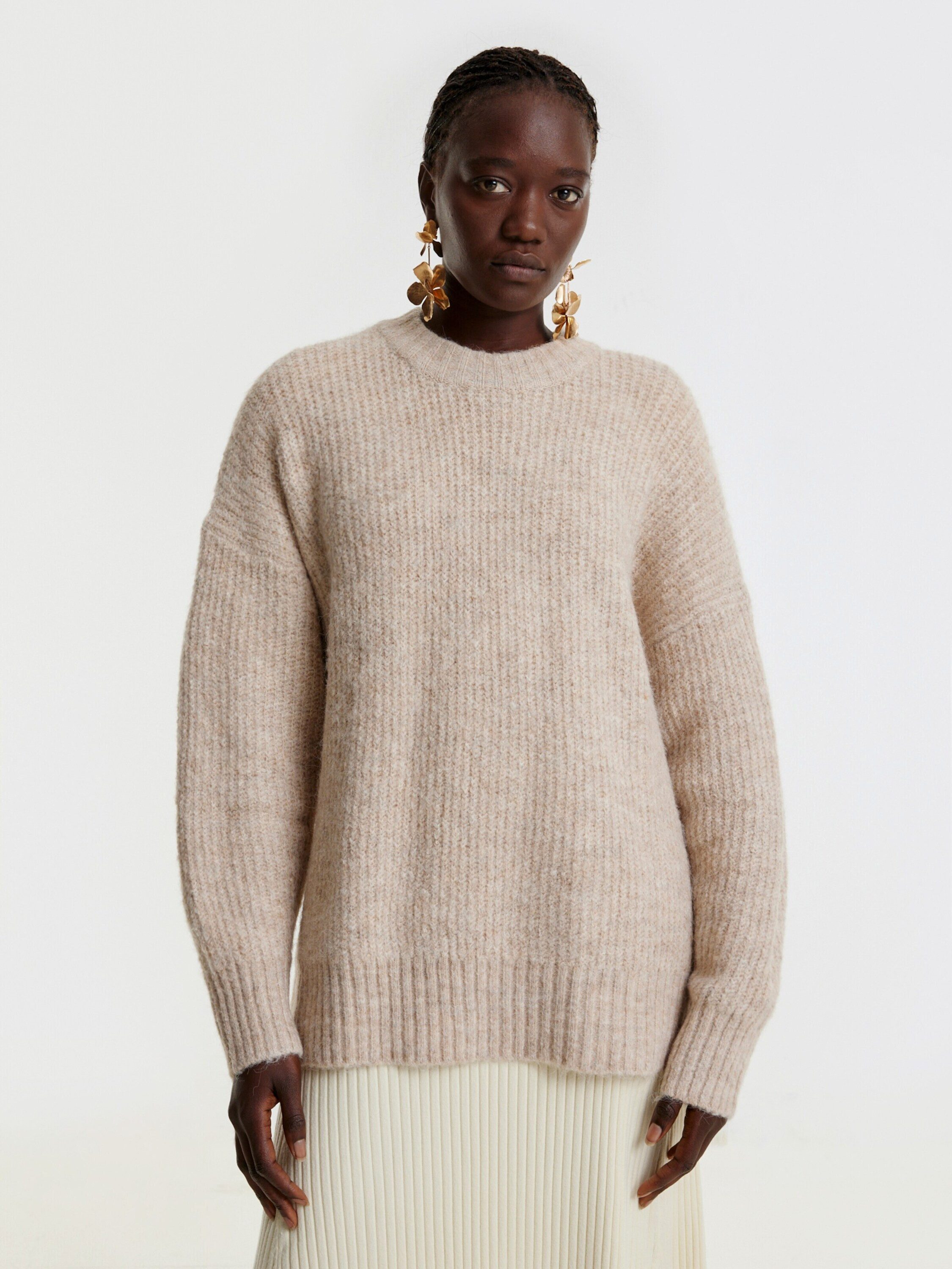 EDITED Strickpullover Luca (1-tlg) Plain/ohne Details