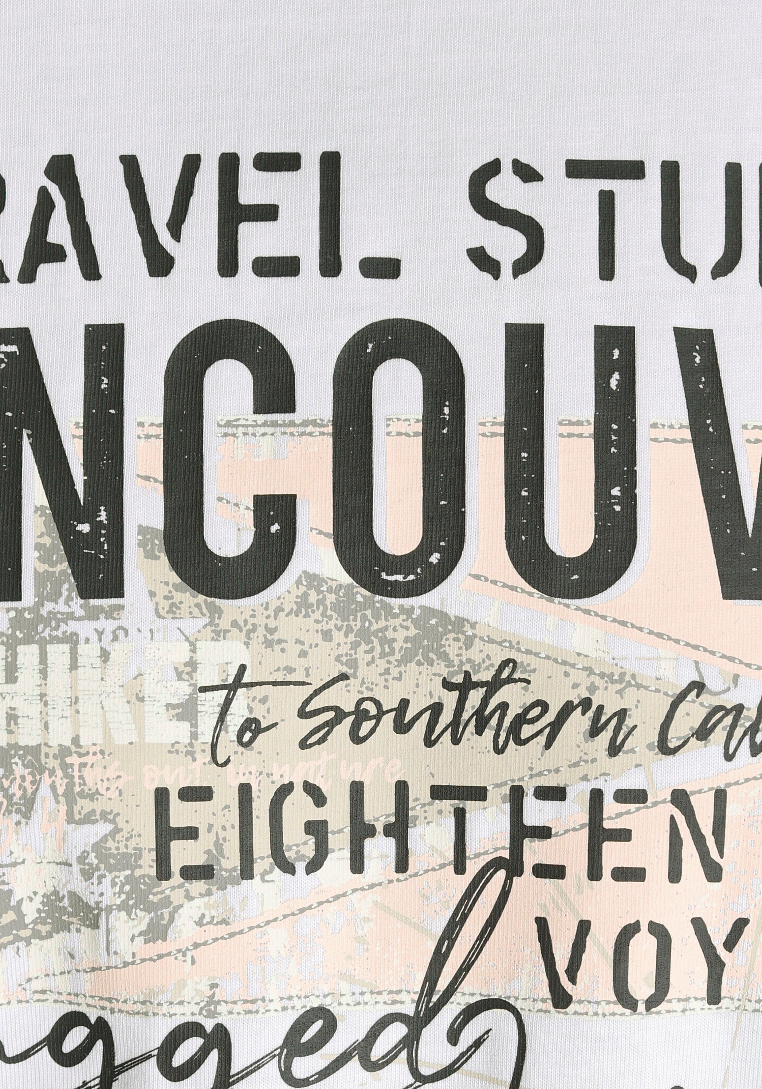 Man's World T-Shirt Kurzarm, bedruckt, Rundhalsausschnitt, aus dehnbarem Jerseystoff