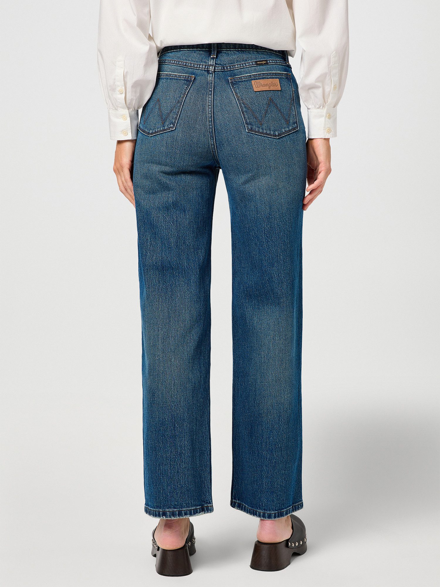 Wrangler Loose-fit-Jeans lockere, gerade Beinform - LOOSE STRAIGHT MUSE