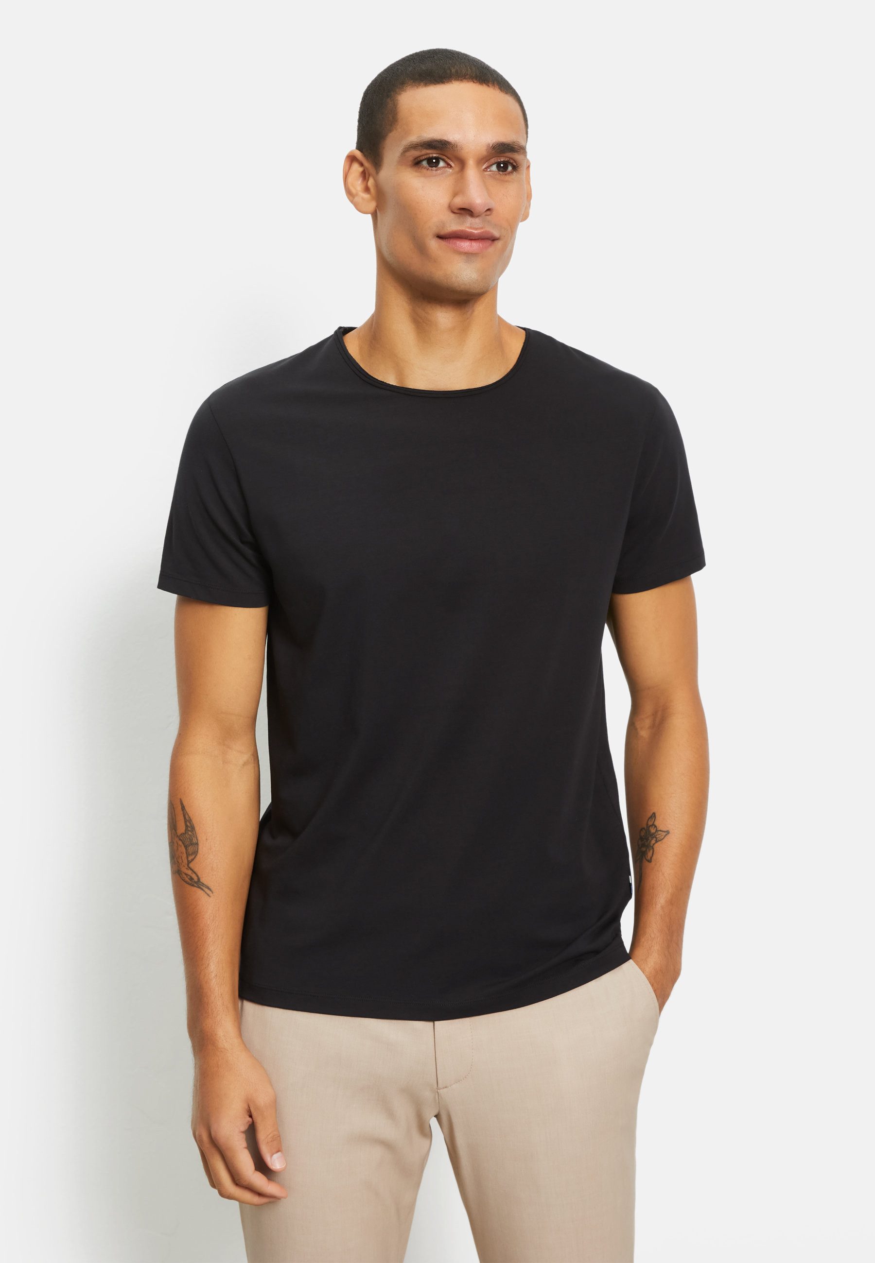 OLYMP T-Shirt OLYMP Casual Wirk