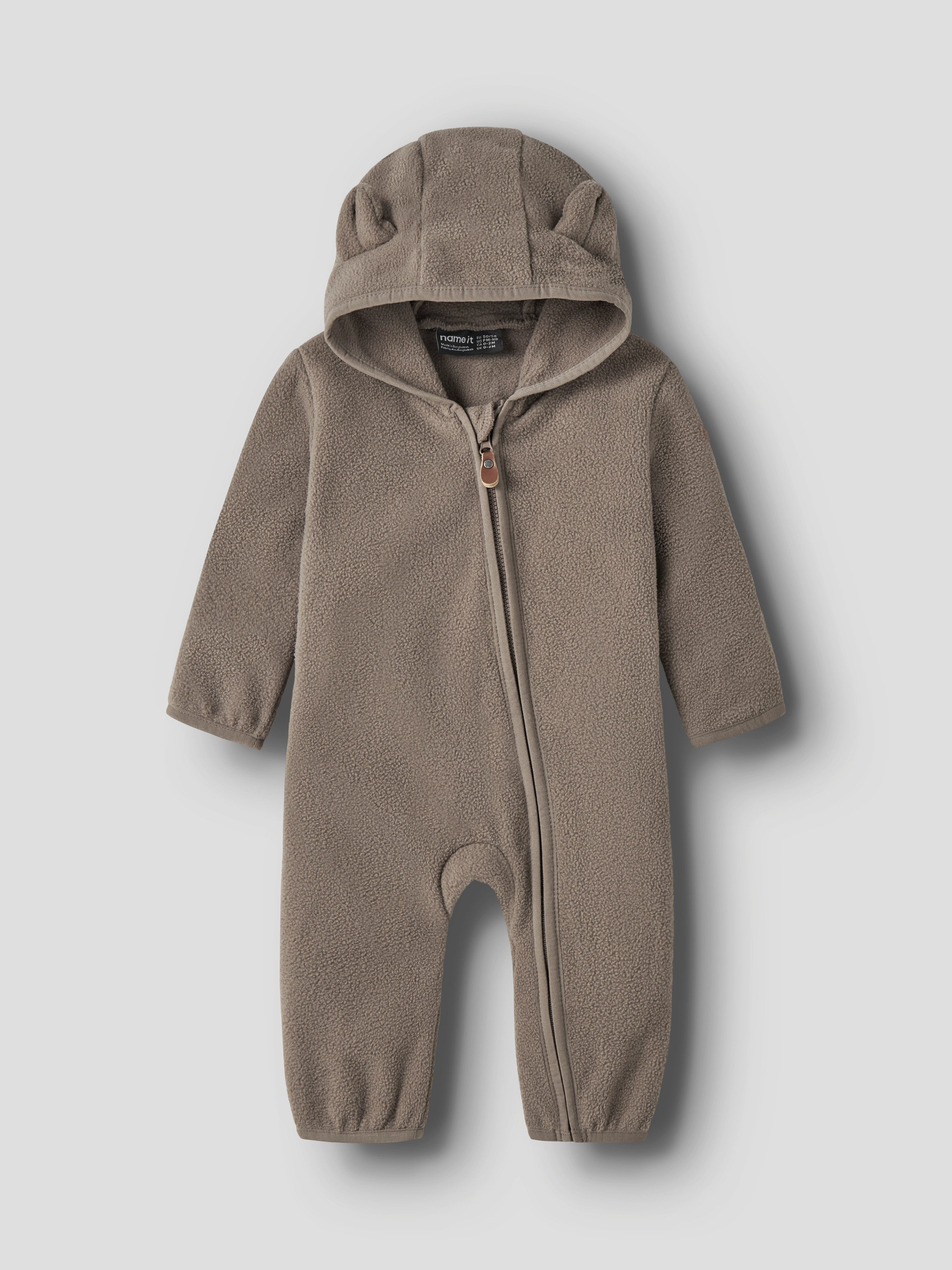 Name It Fleeceoverall NBNMEEKO FLEECE SUIT MELANGE NOOS Kunstfaser