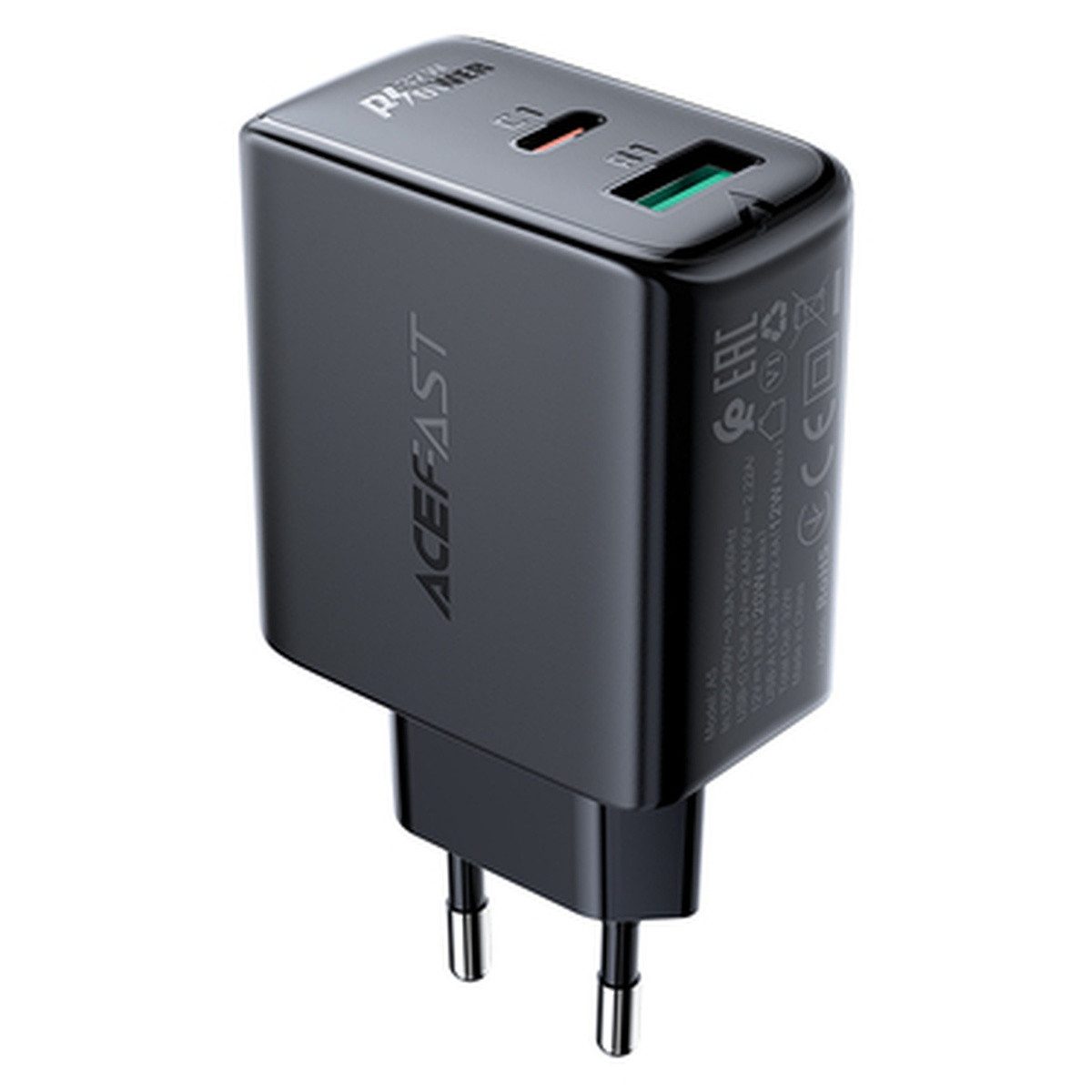 Acefast Acefast WandLadegerät USB USB-C USB 32W PPS PD QC 3.0AFC Smartphone-Ladegerät