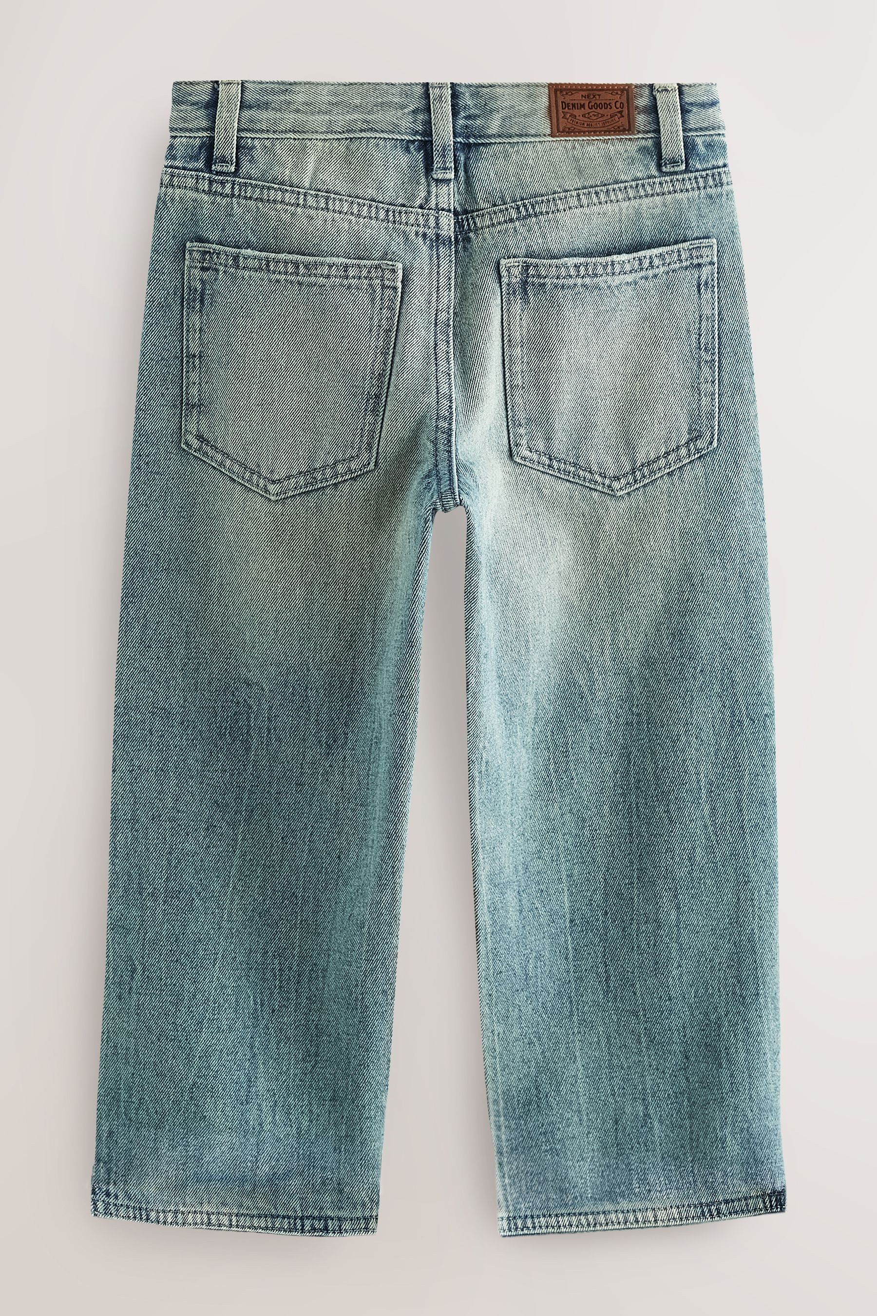 Next Weite Jeans Jeans mit durchgehendem Print (1-tlg)