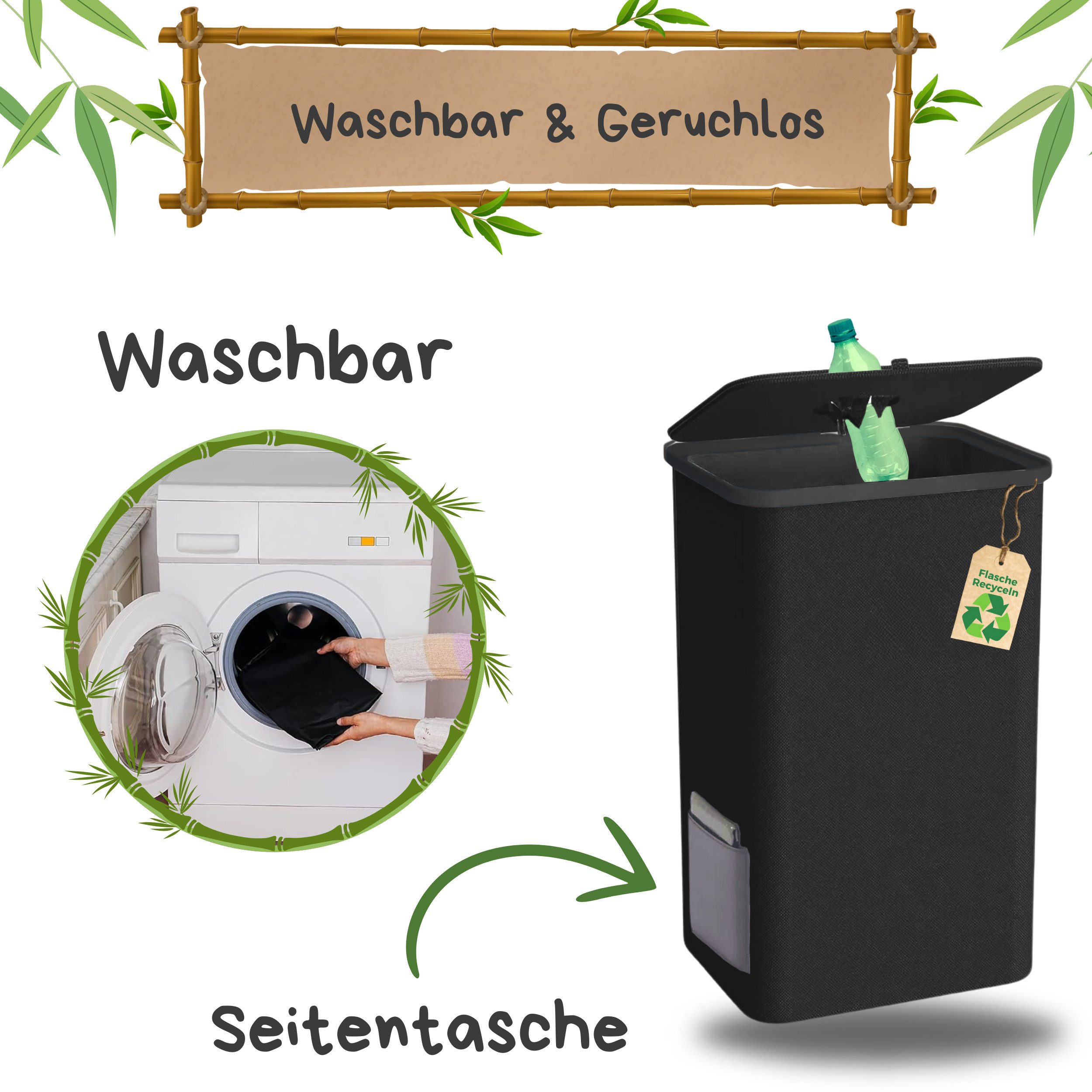 S&T Design Flaschenkorb Pfandflaschen Sammelbehälter Groß Pfandflaschen Auf günstig online kaufen