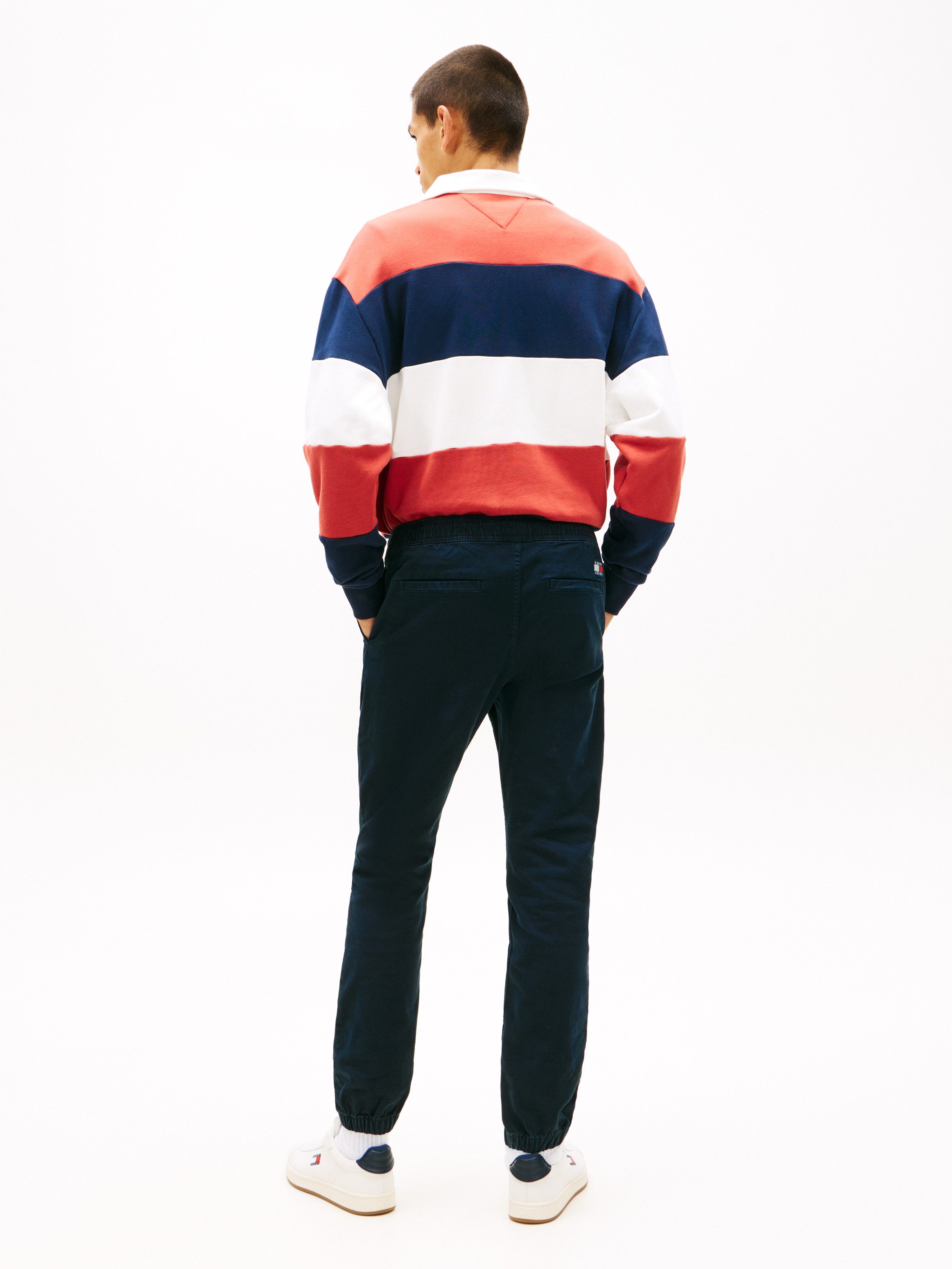 Tommy Jeans Jogger Pants TJM SCANTON COTTON CANVAS mit elastischem Bund