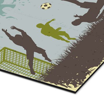 Posterlounge Alu-Dibond-Druck TAlex, Fußball, Jugendzimmer Kindermotive