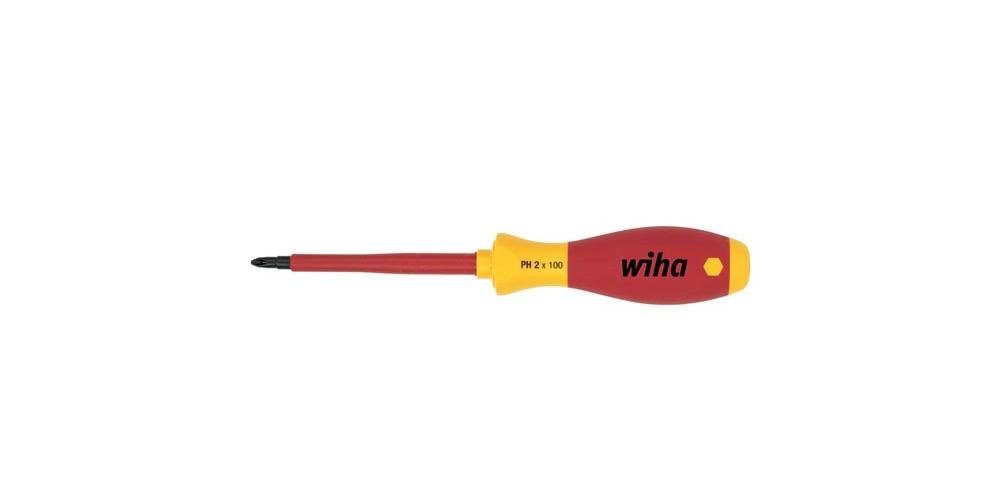 Wiha Bit-Schraubendreher Schraubendreher SoftFinish® electric Phillips (00850) PH4 x 200 mm