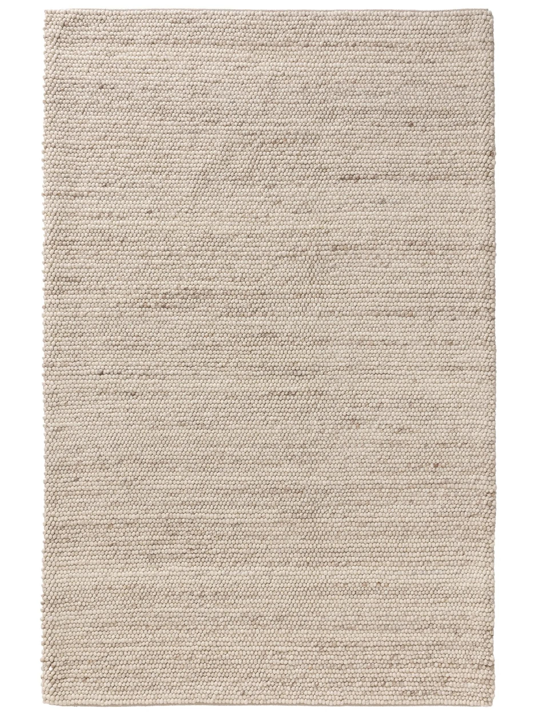 benuta Wollteppich Beads, rechteckig, Höhe: 11 mm, Teppich Wohnzimmer, Schlafzimmer, Esszimmer, Flur, Kunstfaser, Cozy