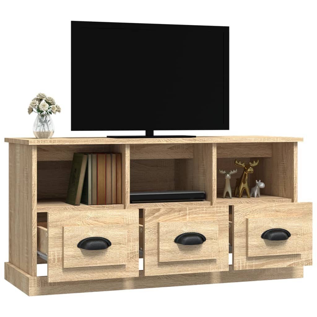 TV-Schrank Sonoma-Eiche 100x35x50 cm furnicato Holzwerkstoff