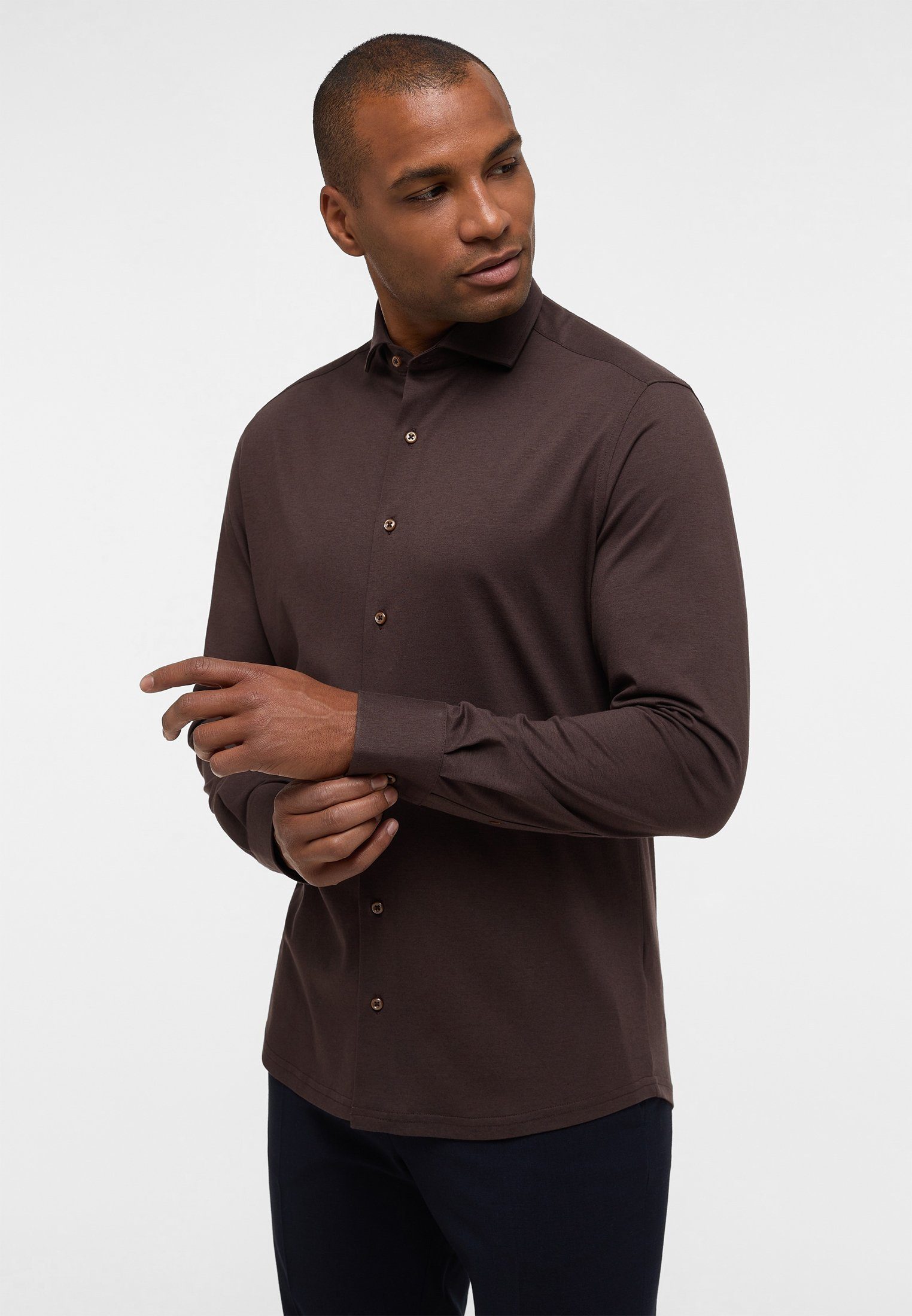 Eterna Langarmhemd MODERN FIT günstig online kaufen