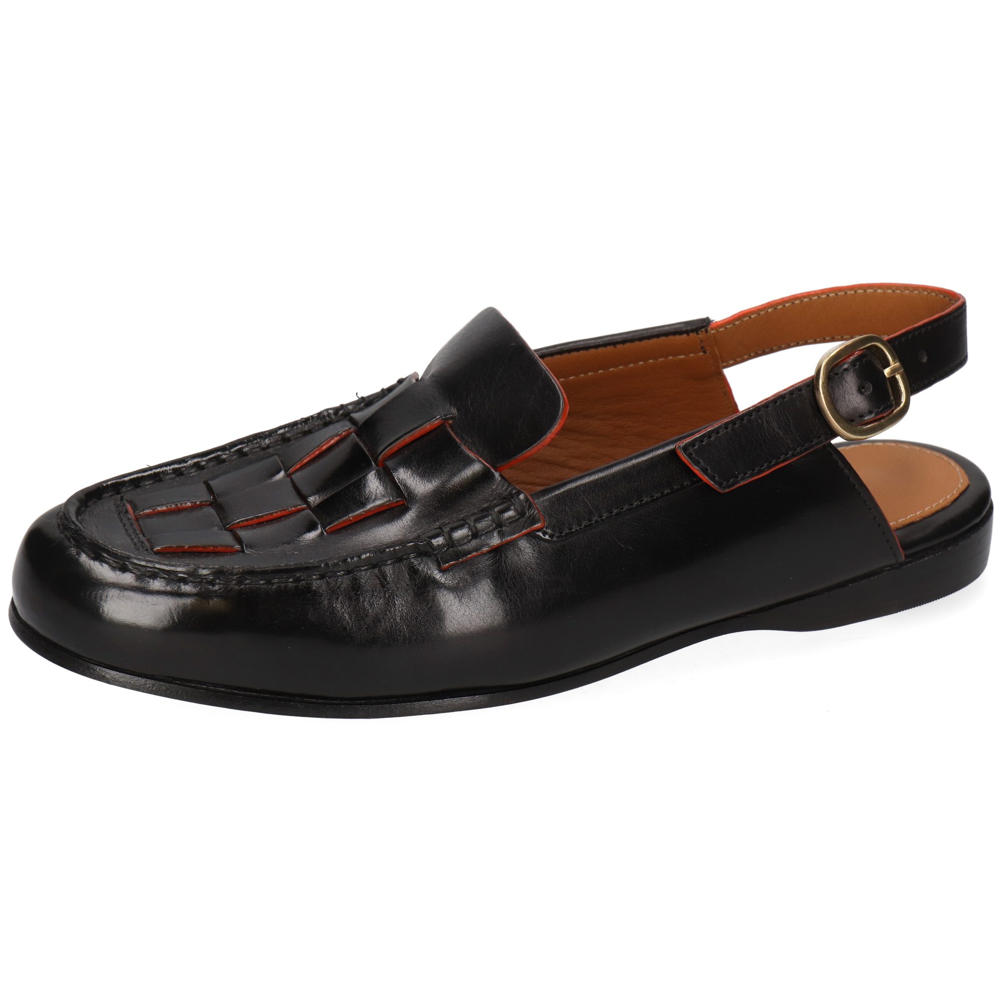 Melvin & Hamilton Julietta 5 Leder-Loafers für Damen Loafer Flache Absätze, Echtes Leder, Vegetabile Gerbung