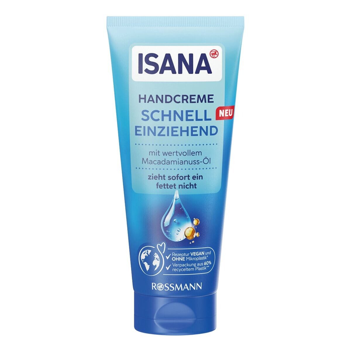 ISANA Handcreme Schnell Einziehend, 100 ml