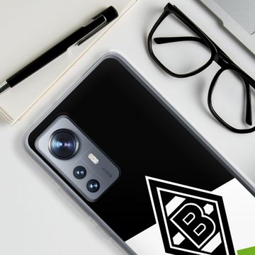 DeinDesign Handyhülle Borussia Mönchengladbach Gladbach Offizielles Lizenzprodukt, Xiaomi 12X 5G Silikon Hülle Bumper Case Handy Schutzhülle