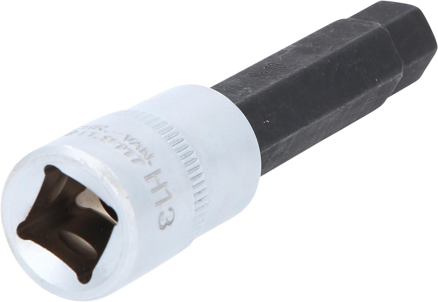 KS Tools Bohrer- und Bitset 1/2" Bit-Stecknuss Innensechskant, mittel, 13 mm