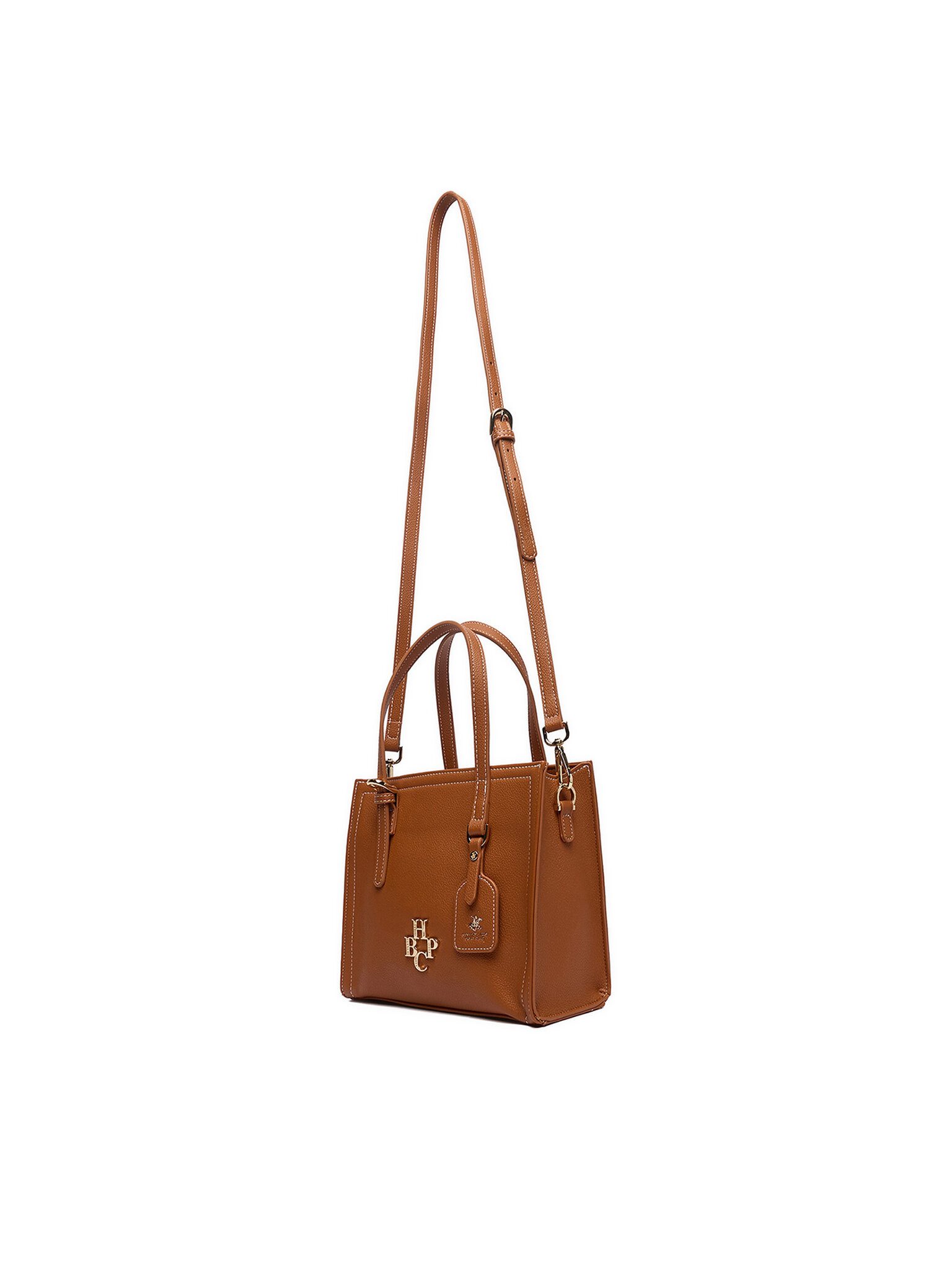 BEVERLY HILLS POLO CLUB Handtasche Beverly Hills Polo Club Damenhandtasche Braun BEVERLY HILLS POLO CLUB-